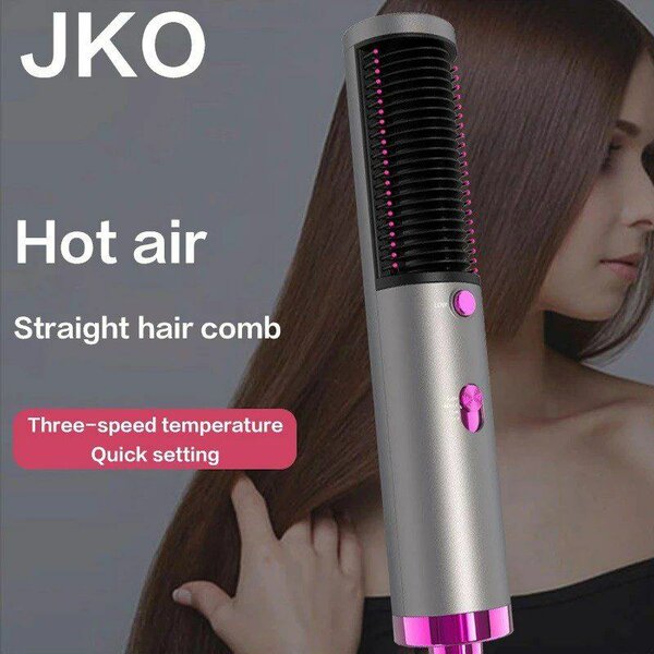 Peigne soufflant pour cheveux rides , appareil de coiffure