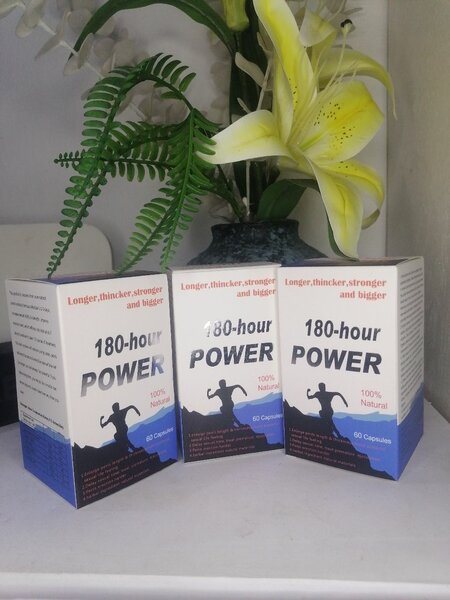 180 Hour Power Capsules 3 Pieces for Men Natural Health