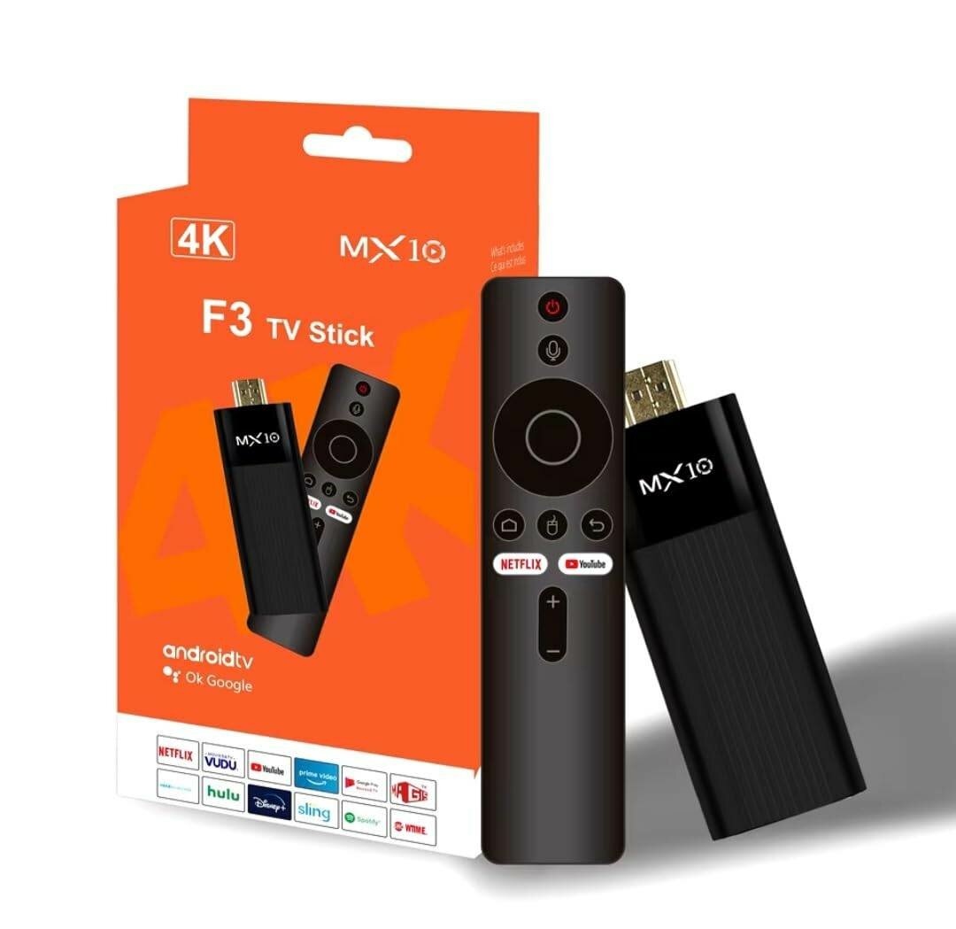 Clé TV MX10 F3 4K Android