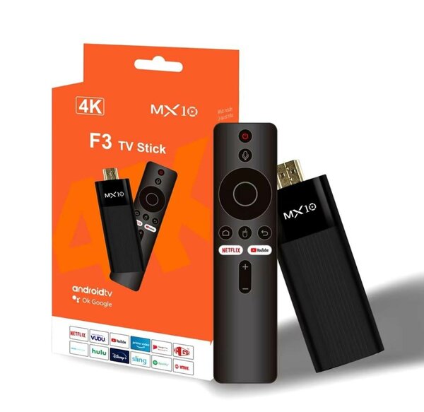Clé TV MX10 F3 4K Android