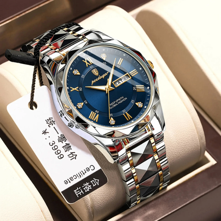Montre bracelet élégant homme
