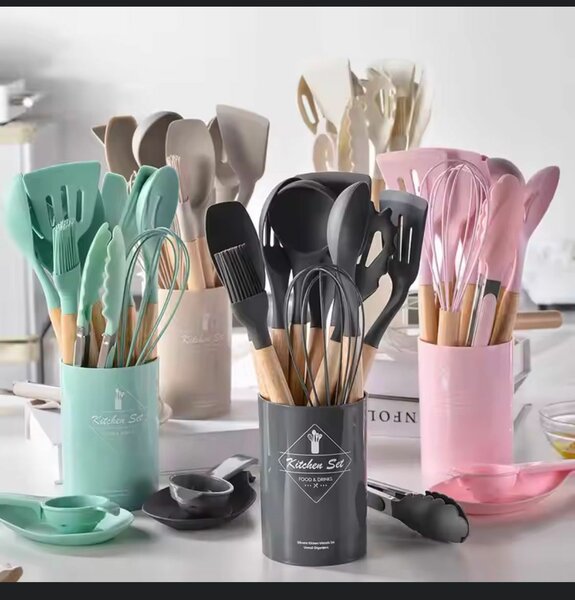 Silicon spoon set