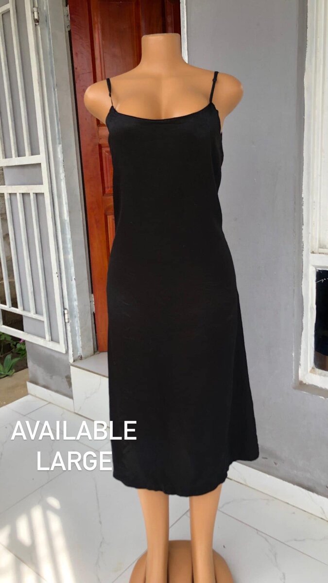 black dress