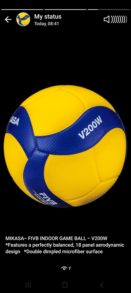 MIKASA V200W VOLLEYBALL