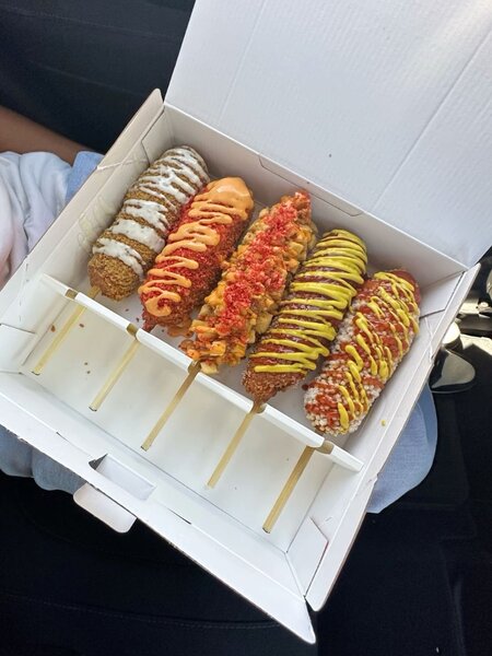 Corn dogs assortis gourmet