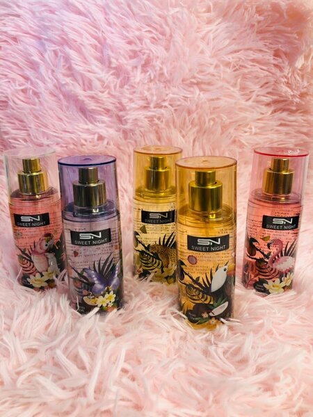 Sweet night perfume available at seen