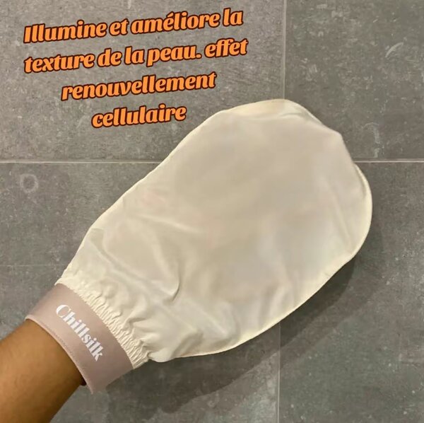 Gant Exfoliant en Soie