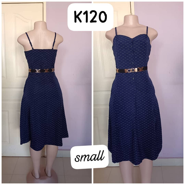 Robe bleu