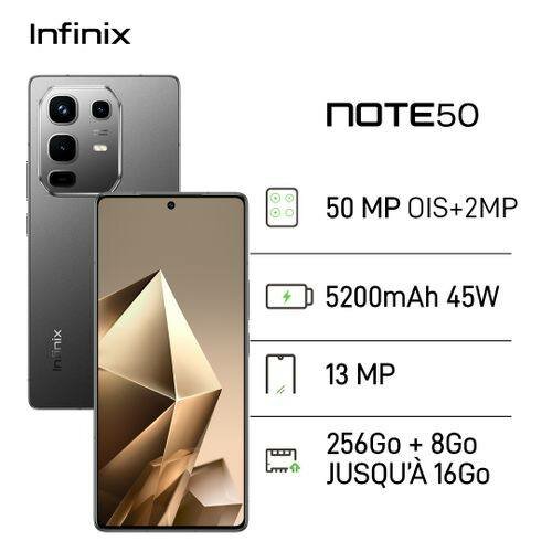 Infinix NOTE 50-256GB 8ARM