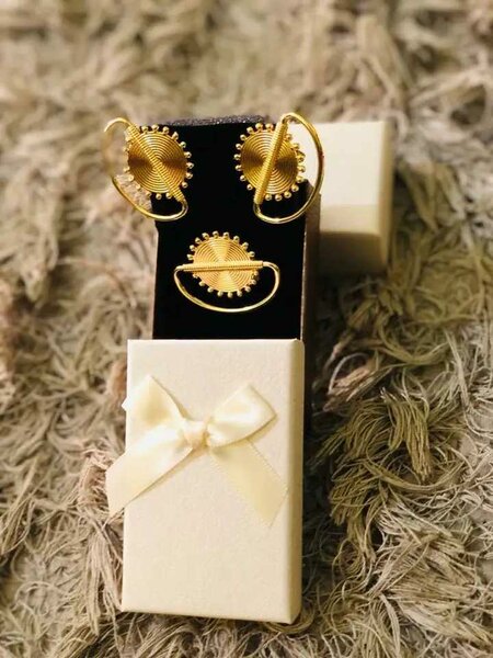 Bijoux akan -boucle d'oreilles et bagues