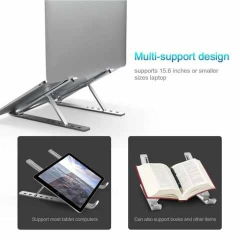 Support d'ordinateur portable pliable