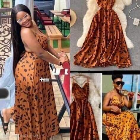 Leopard print dress