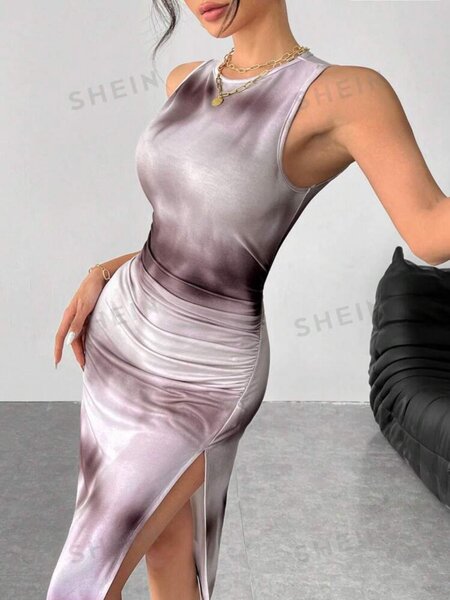 Side slit Dress