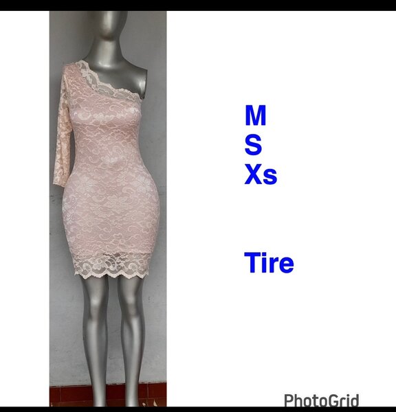 Robe cocktail en dentelle