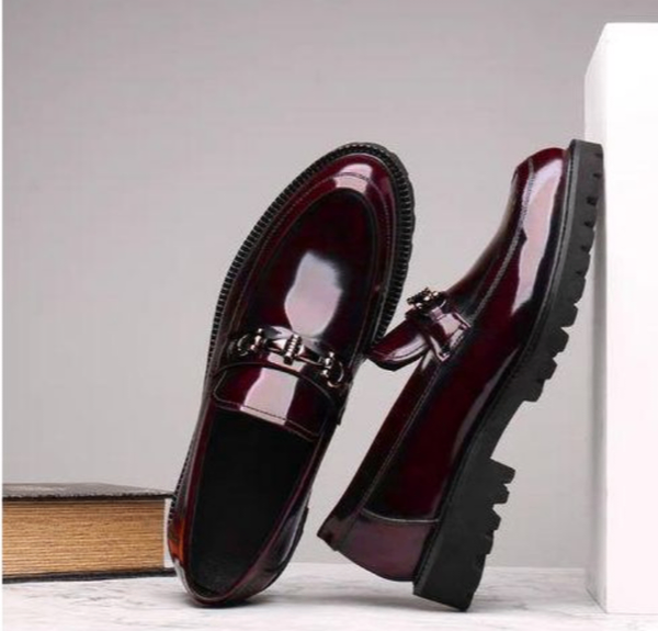 Mocassins en Cuir Élégants Homme