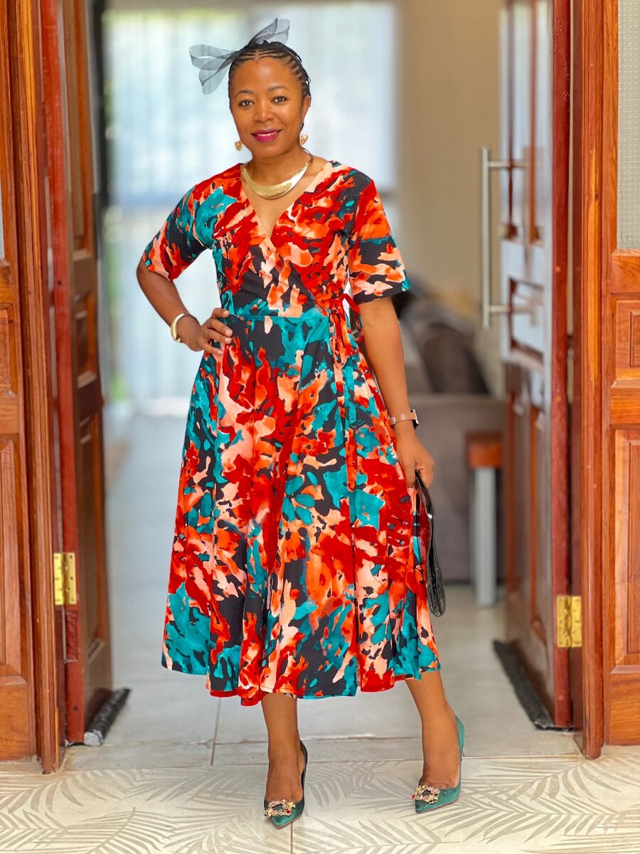 Lontia Wrap Dress