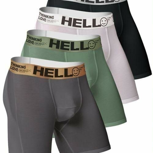 4 Boxers confort homme