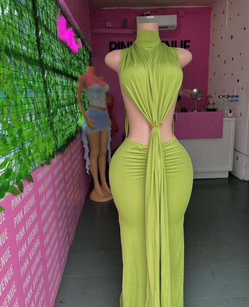 Green dress