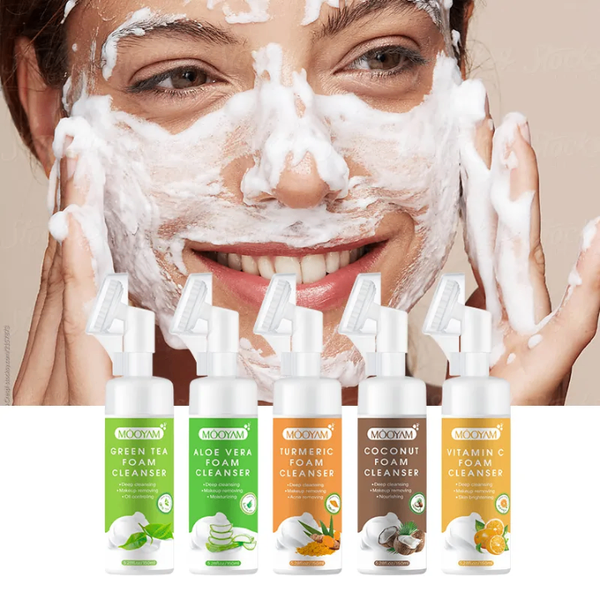 Mousse lavante visage