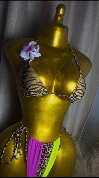 Maillot de Bain Léopard Femme
