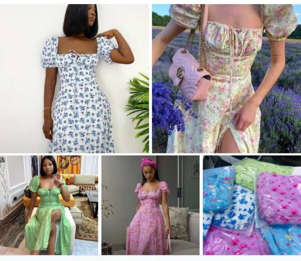 Floral dresses
