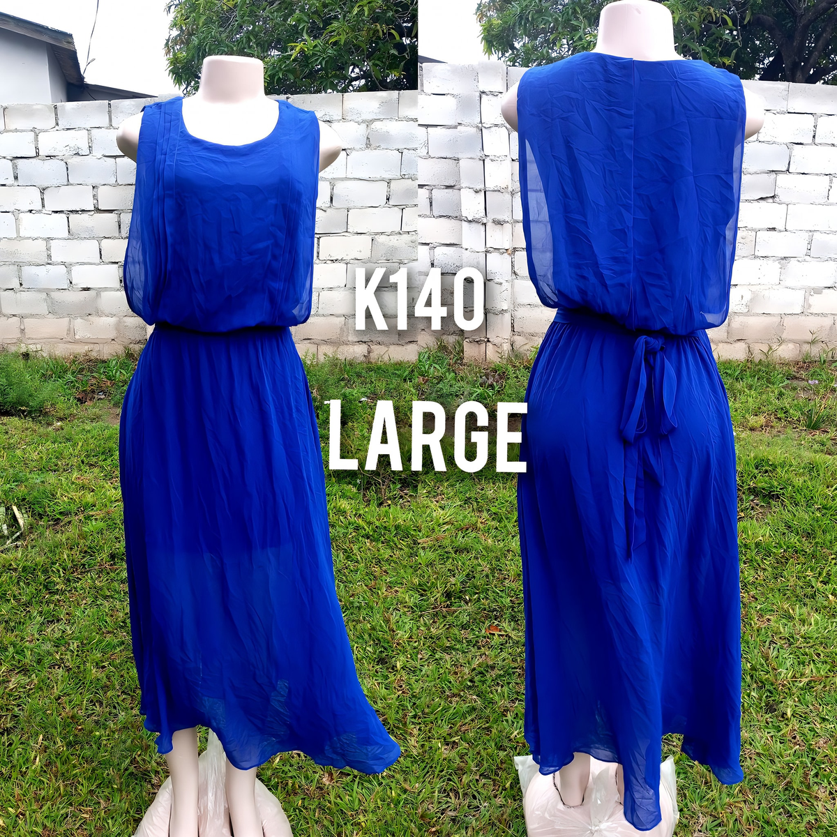 Robe bleu