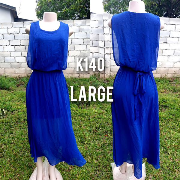 Robe bleu