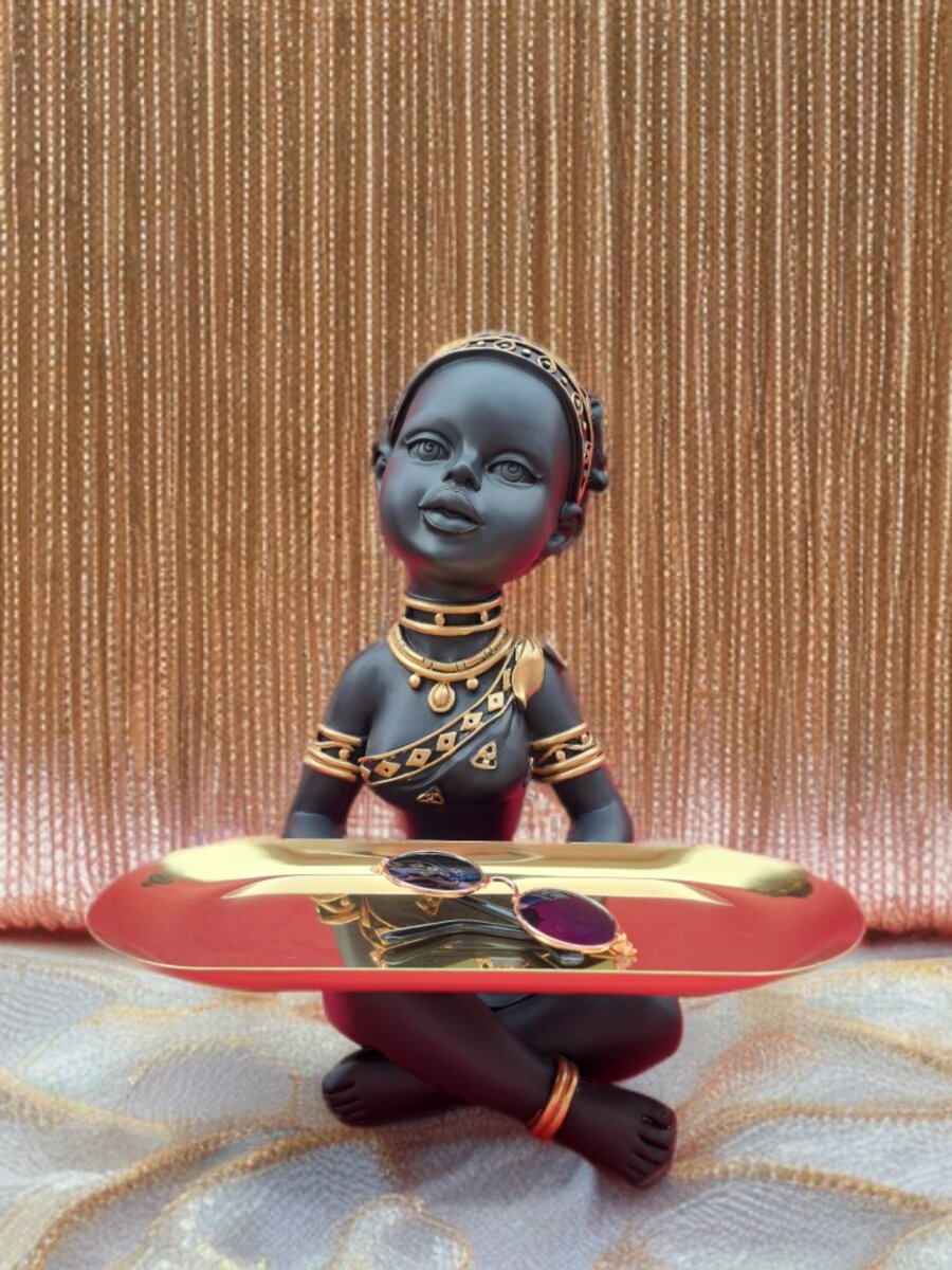 Statue décorative ethnique