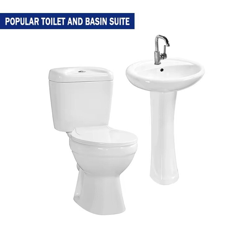 Ensemble WC et Lavabo Moderne