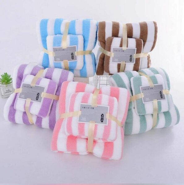 3 in 1 Fluffy Towel