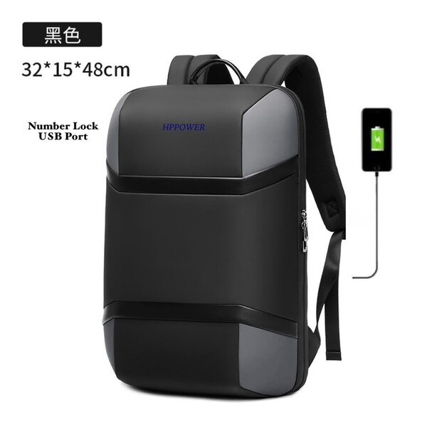HP power backpack laptop travel school bag