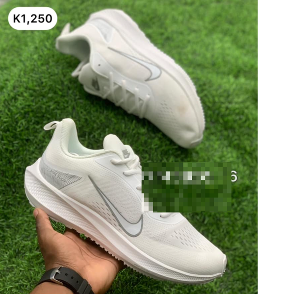 white sneakers