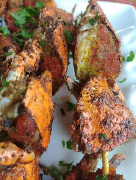 Crabes braisés