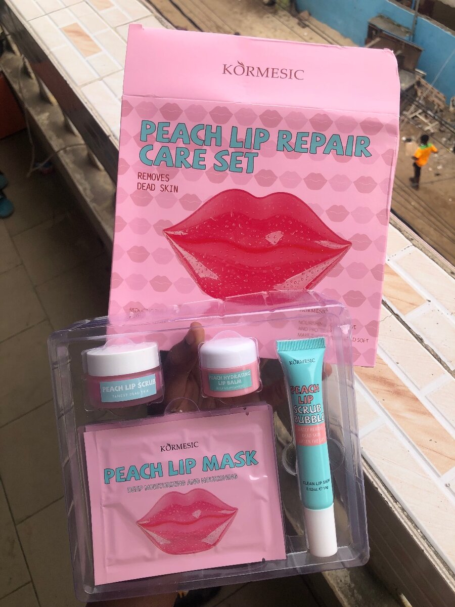 Kit Soin Lèvres Pêche