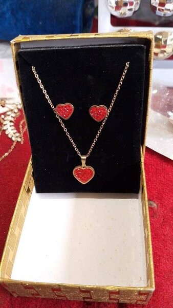Chaine avec pendentif cœur