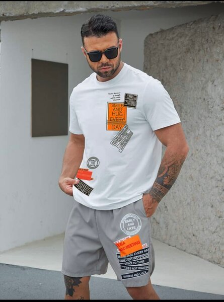 T-shirt à imprimé graphique
