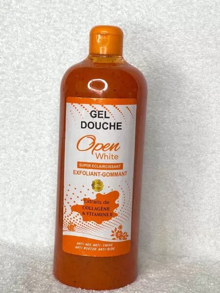Open white