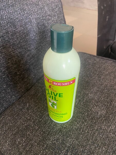 Lotion hydratante à l'huile d'olive