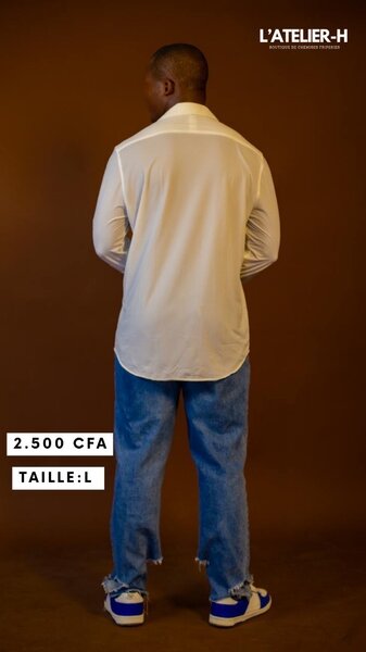Chemise Blanche Classique Homme