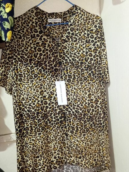 Robe légère imprimé léopard