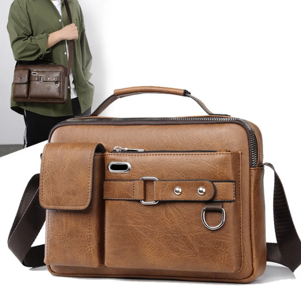 Sacoche en cuir pour homme