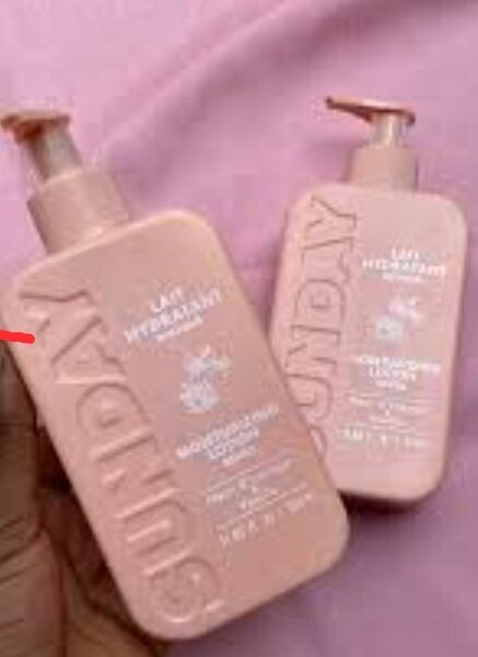 Lait sunday 385ml+gel douche sunday385ml