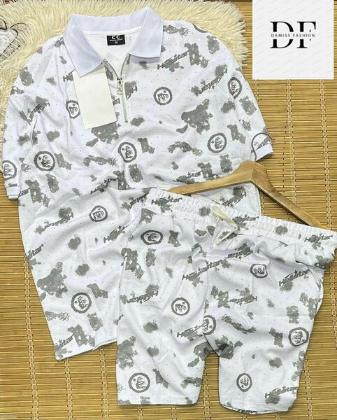 Ensemble polo et short homme