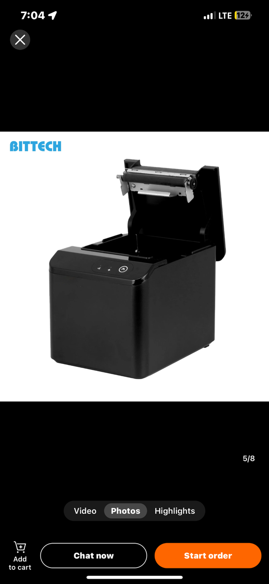 Receipt printer