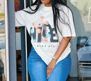 White t-shirt