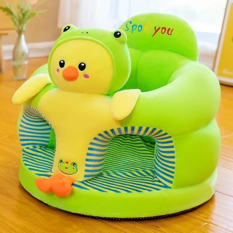 Sofa children's plush baby green