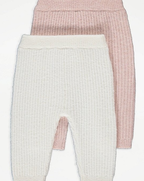 Ribbed leggings