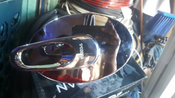 Under wall mixer