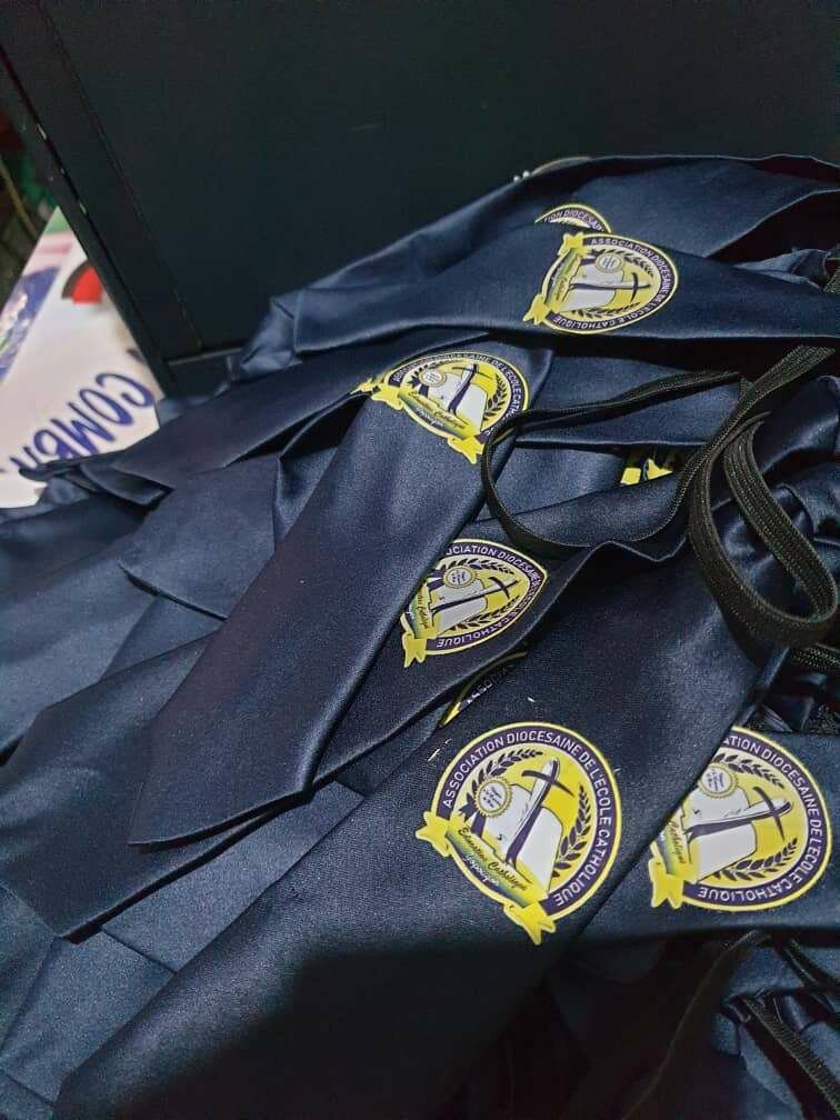 Cravates Noires Uniformes Scolaires