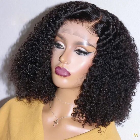 Perruque kinky curly